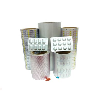 Farmasötik Ambalaj için Soğuk Şekillendirme 8021 Alu Alu Alt Folyo