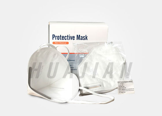 3D KN95 Maske Lateks Ücretsiz Anti Smog Katlanır KN95 Yüz Maskesi