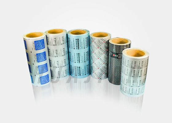 Baskılı 750mm PTP İlaç Alüminyum Blister Folyo