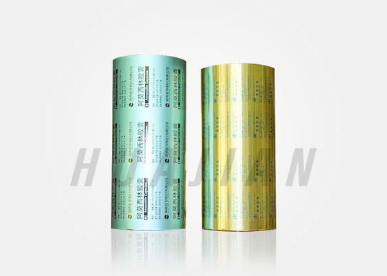 Baskılı 750mm PTP İlaç Alüminyum Blister Folyo
