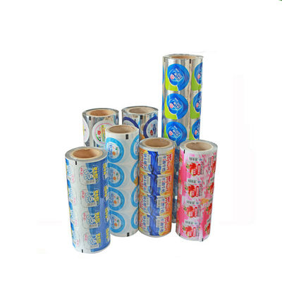 HDPE/PP/PET/PS plastik kaplar için Alüminyum Folyo Kapaklar