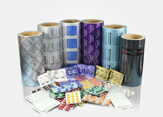 İlaç Ambalaj Malzemeleri Alu 20 Micron PTP Blister Folyolar